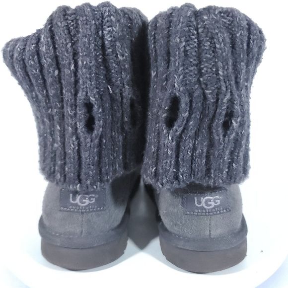 UGG Australia Cambridge Boot 1006013 Grey Suede Woman's US Size 8 Read - Picture 8 of 16